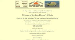 Desktop Screenshot of bayshoreelectric.com